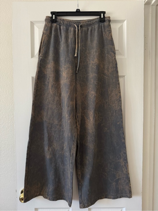 Zara Pants - Zara Faded Washed Wide Leg Baggy Pants- XS